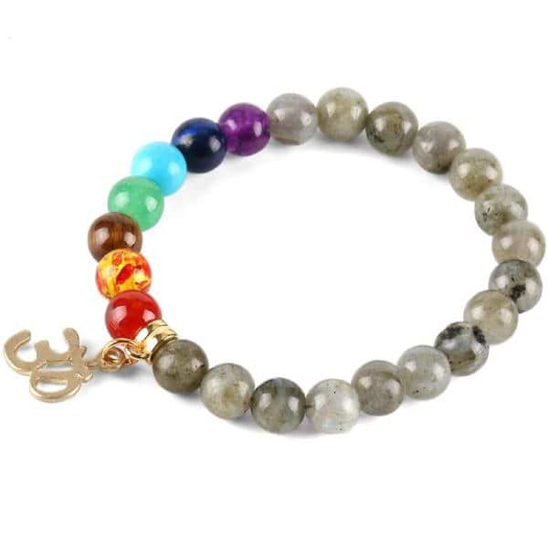 7 Chakra Labradorite Bracelet - Image 6