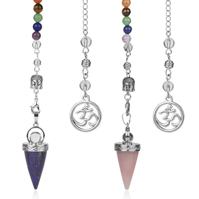7 Chakra Crystal Pendulum