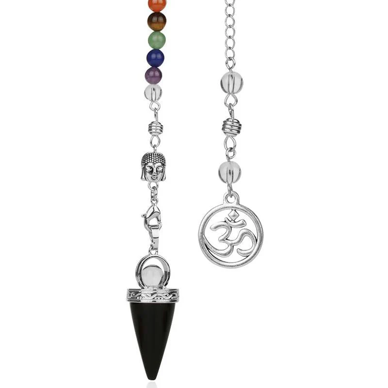 7 Chakra Crystal Pendulum - Image 4