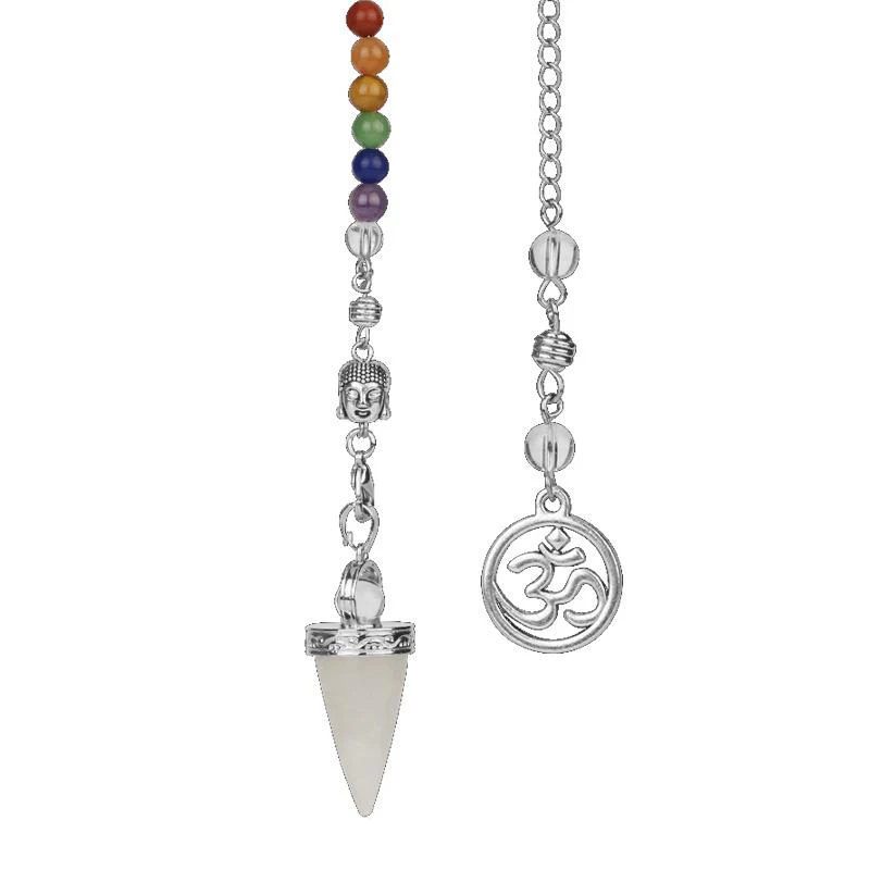 7 Chakra Crystal Pendulum - Image 6