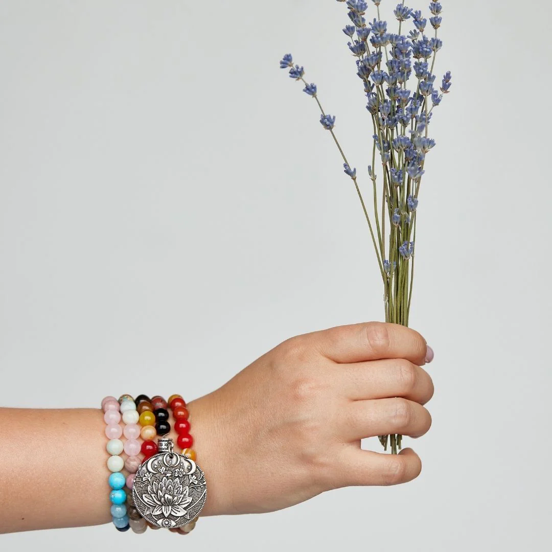 7 Chakra Gemstone Mala Bead - Image 3