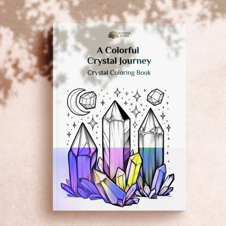 A Colorful Crystal Journey | Crystal Coloring Book - Image 4
