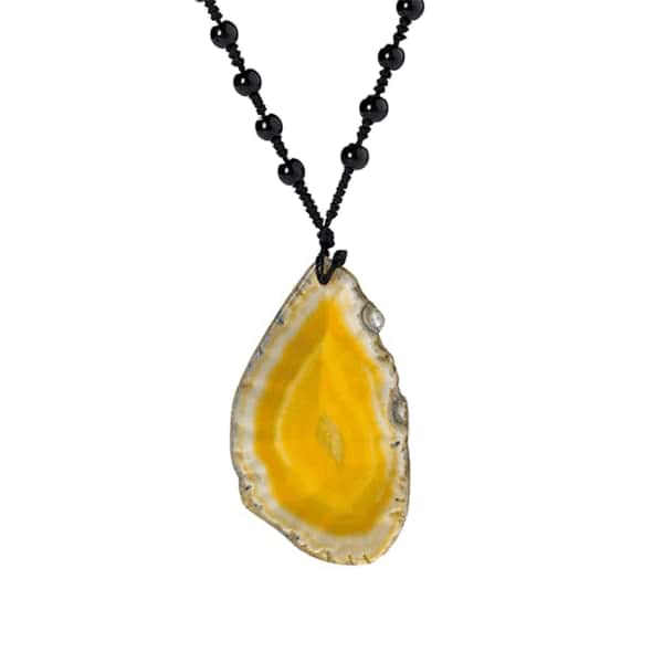 Agate Slice Necklace - Image 11