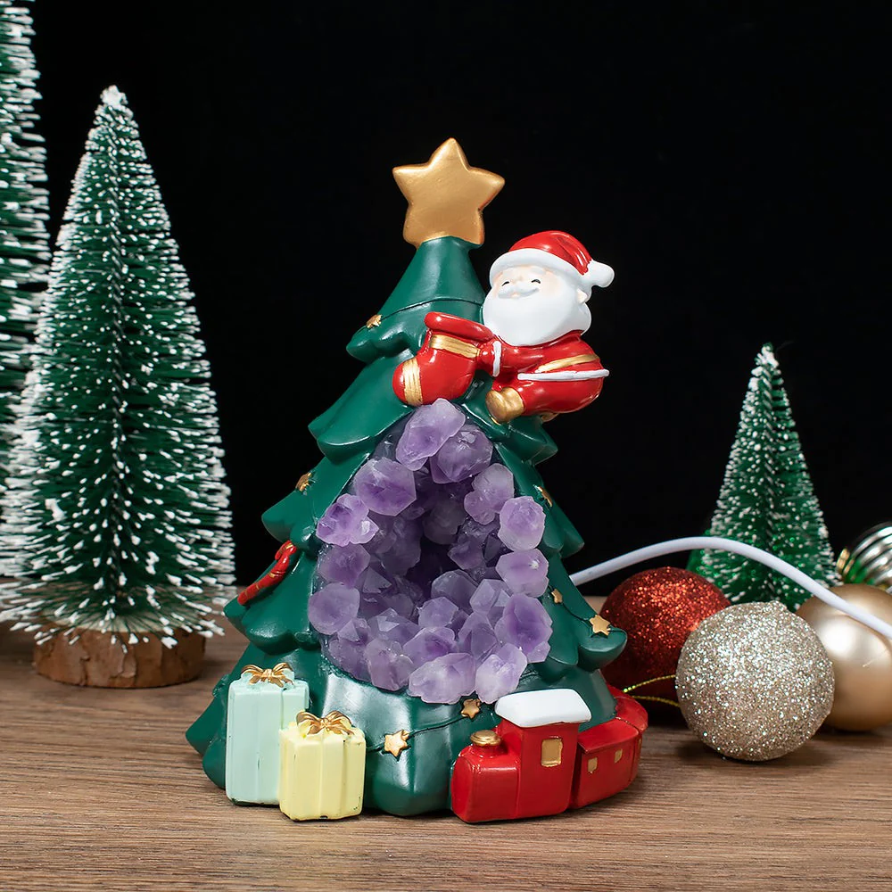 Amethyst Christmas Tree Night Light - Image 4