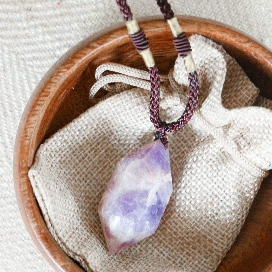 Amethyst Crystal Necklace - Image 2
