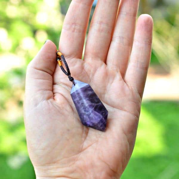 Amethyst Crystal Necklace - Image 6