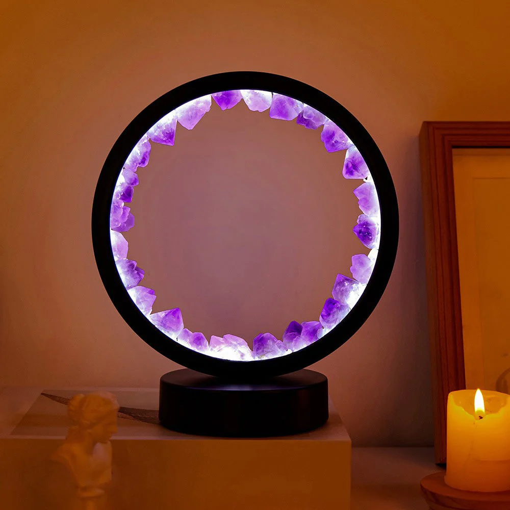 Amethyst Portal Crystal Lamp - Image 2