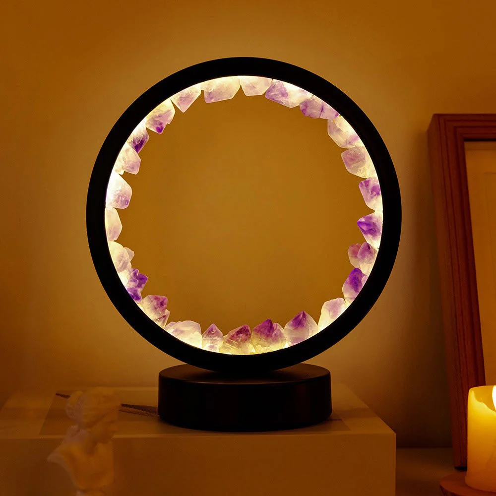 Amethyst Portal Crystal Lamp - Image 3