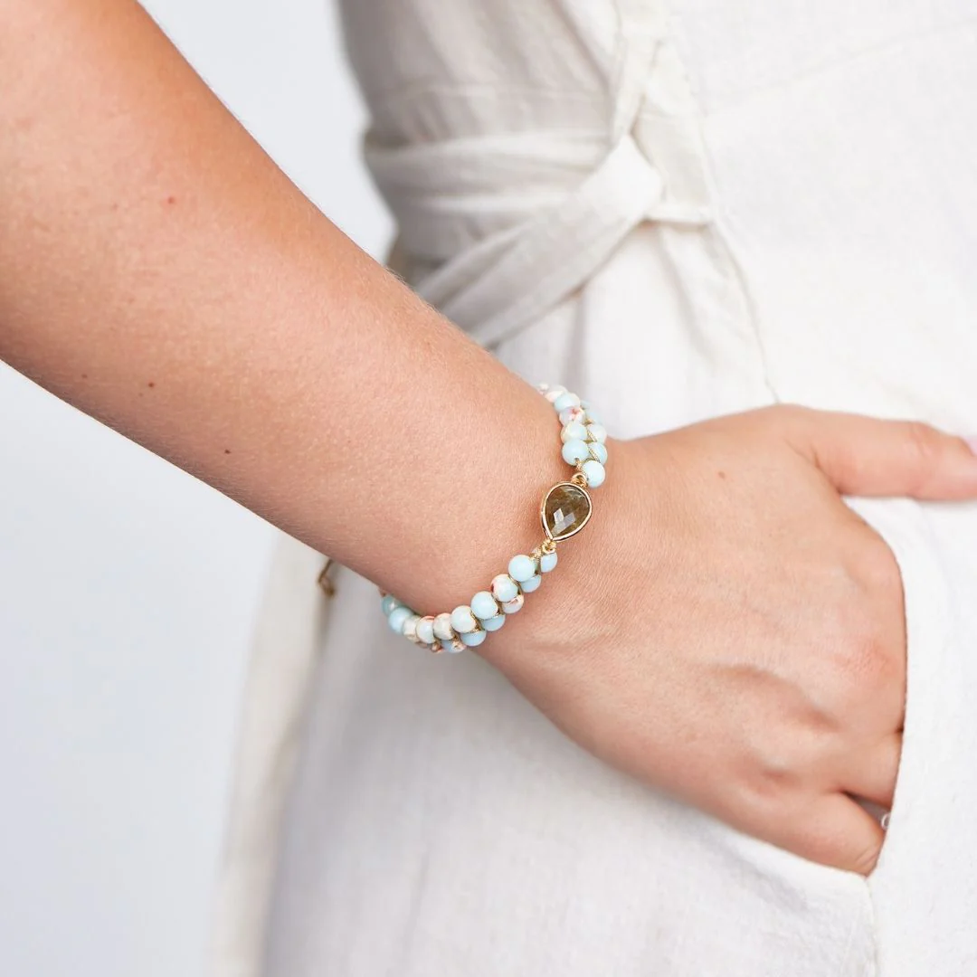 Amethyst Raindrop Bracelet - Image 3