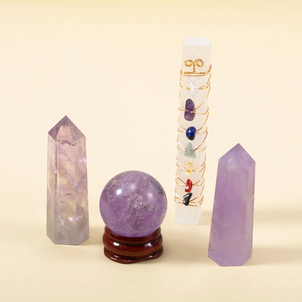 Amethyst Tranquil Energy Crystal Set - Image 5