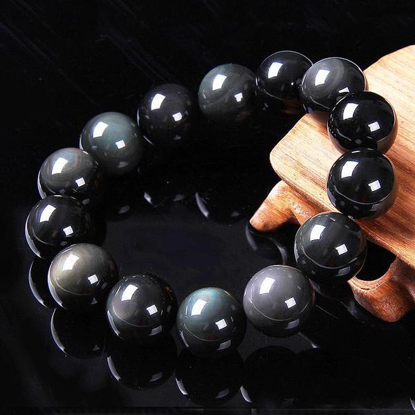Anti-stress Rainbow Obsidian Bracelet - Image 8
