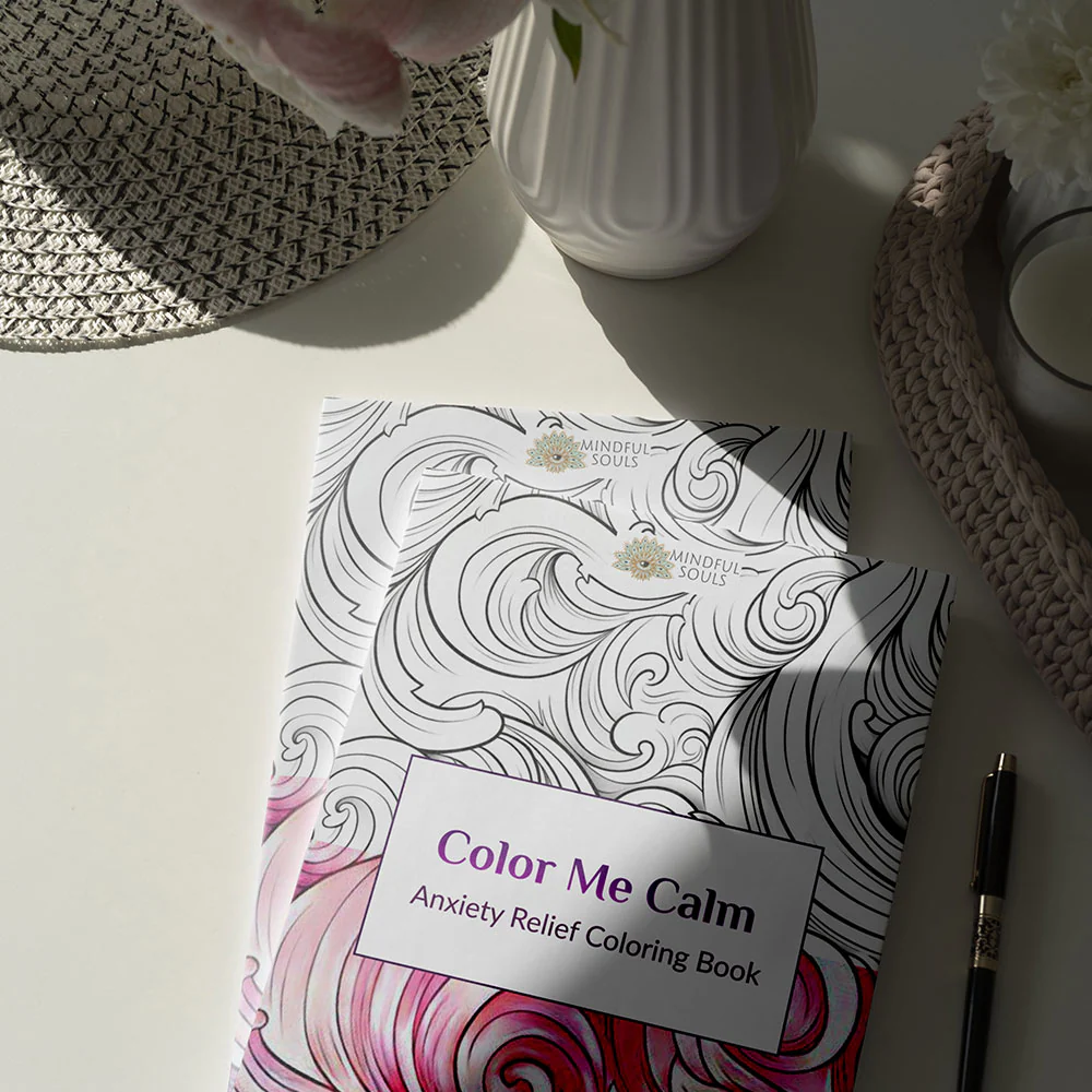 Anxiety Relief Printable Coloring eBook - Image 3