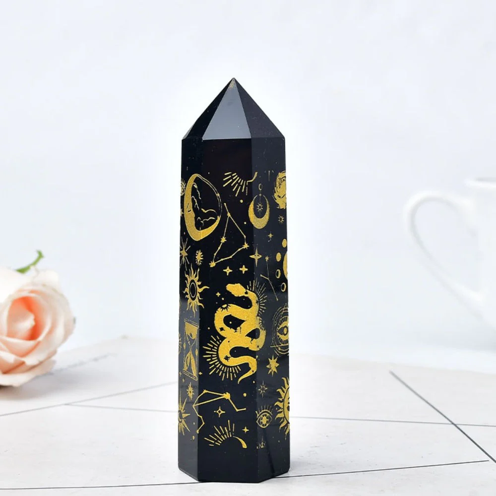 Artsy Black Obsidian Point - Image 2