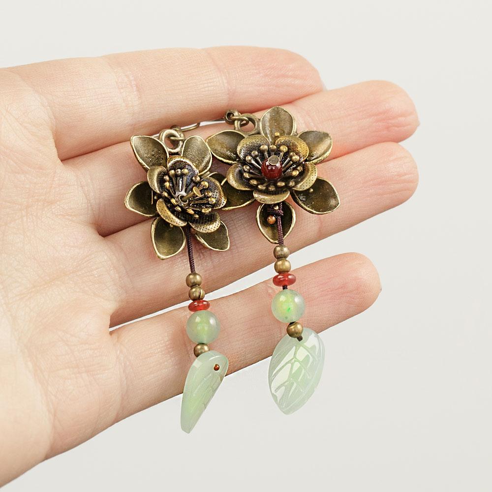 Blossom Aventurine Earrings - Image 3