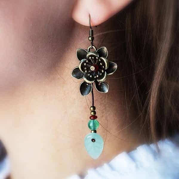 Blossom Aventurine Earrings - Image 6