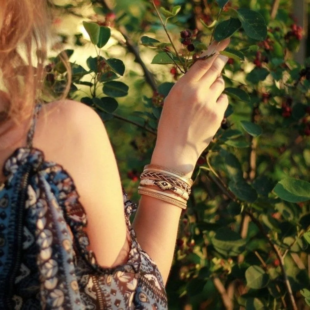 Bohemian Charm Evil Eye Bracelet - Image 6