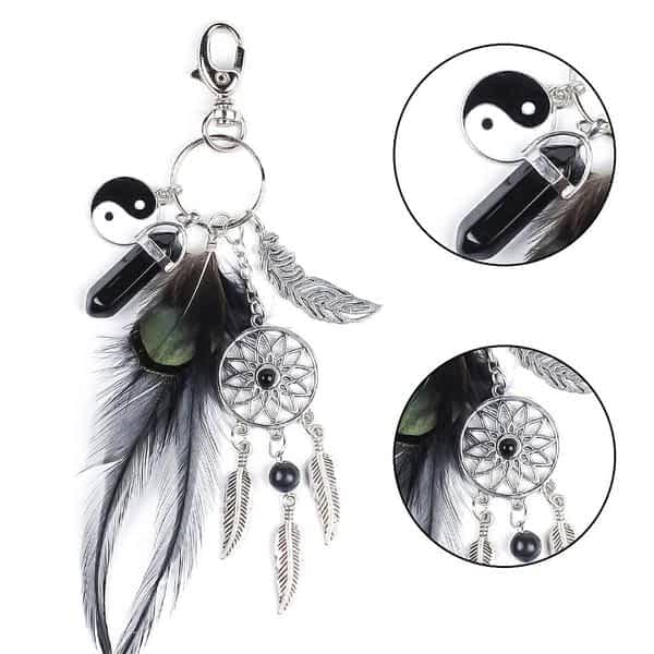 Bohemian Dreamcatcher Keychain - Image 7