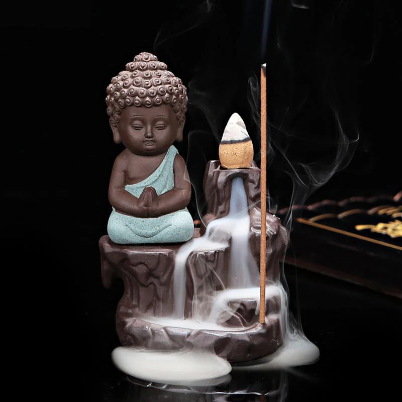 Buddha Backflow Incense Burner - Image 3