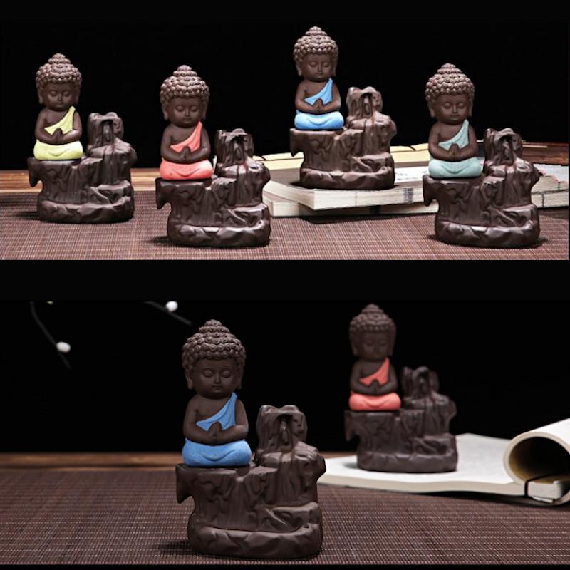 Buddha Backflow Incense Burner - Image 5