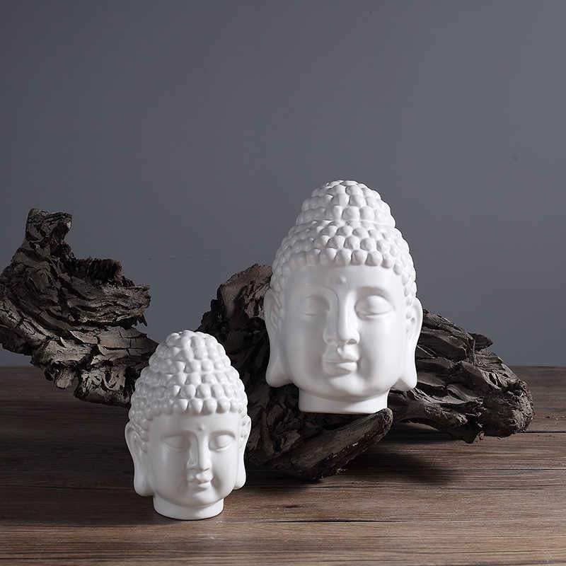 Buddha Head Statue Home Decor - Image 2
