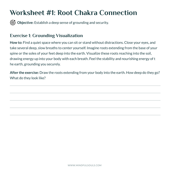 Chakra Balance for Real People: Your Printable Workbook & Guide (50 pages) - Image 5