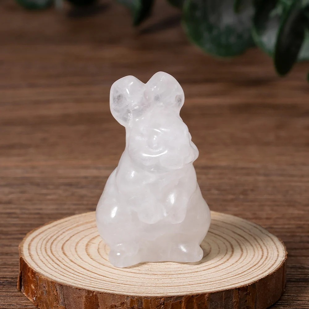 Charming Easter Bunny Crystal Figurine - Image 10