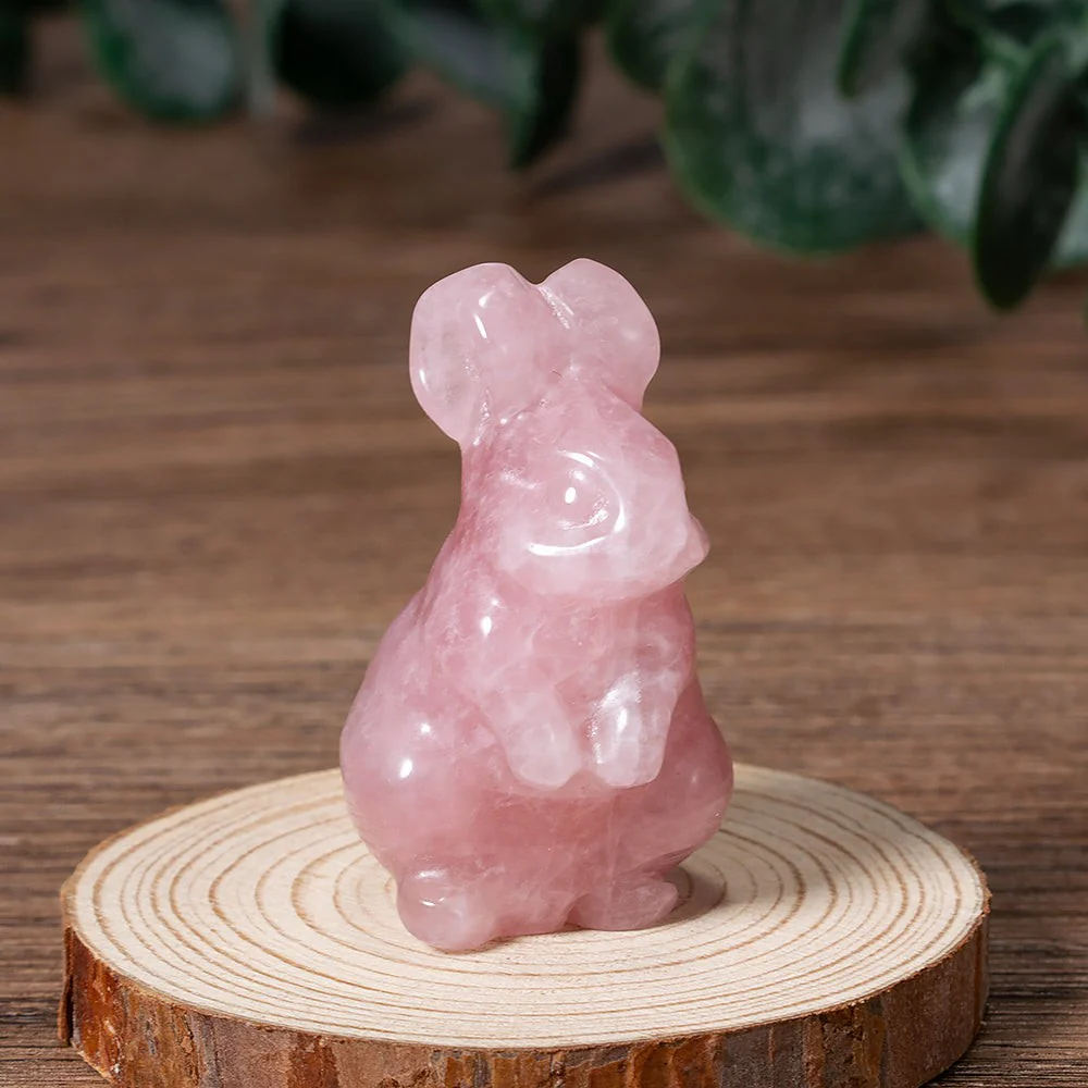 Charming Easter Bunny Crystal Figurine - Image 6