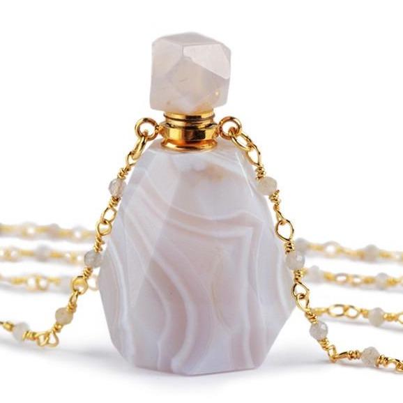 Crystal Perfume Bottle Necklace - Image 11