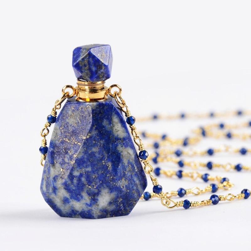 Crystal Perfume Bottle Necklace - Image 12