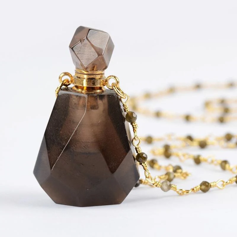 Crystal Perfume Bottle Necklace - Image 13