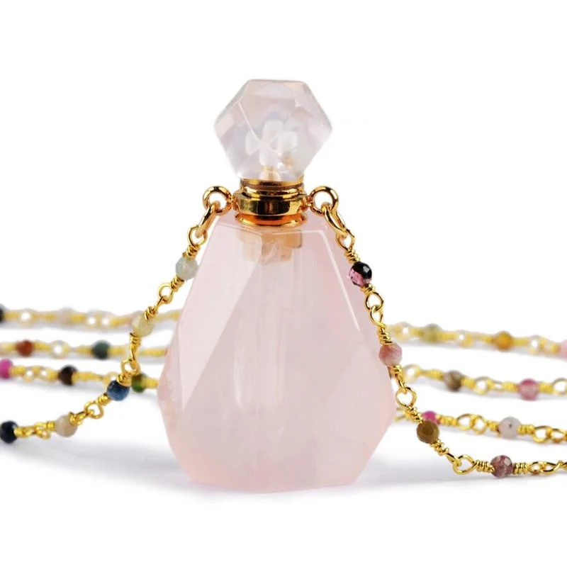 Crystal Perfume Bottle Necklace - Image 16