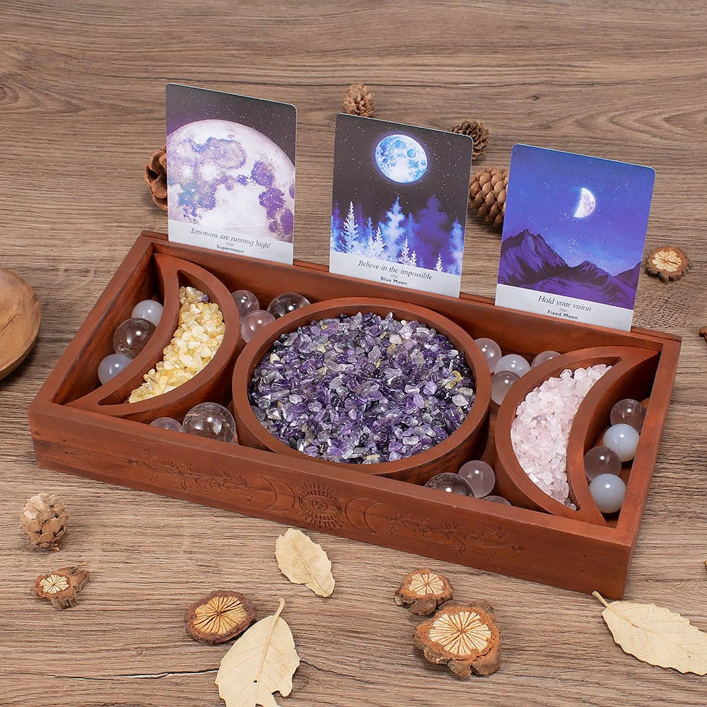 Crystals & Cards Moon Child Altar Stand - Image 4