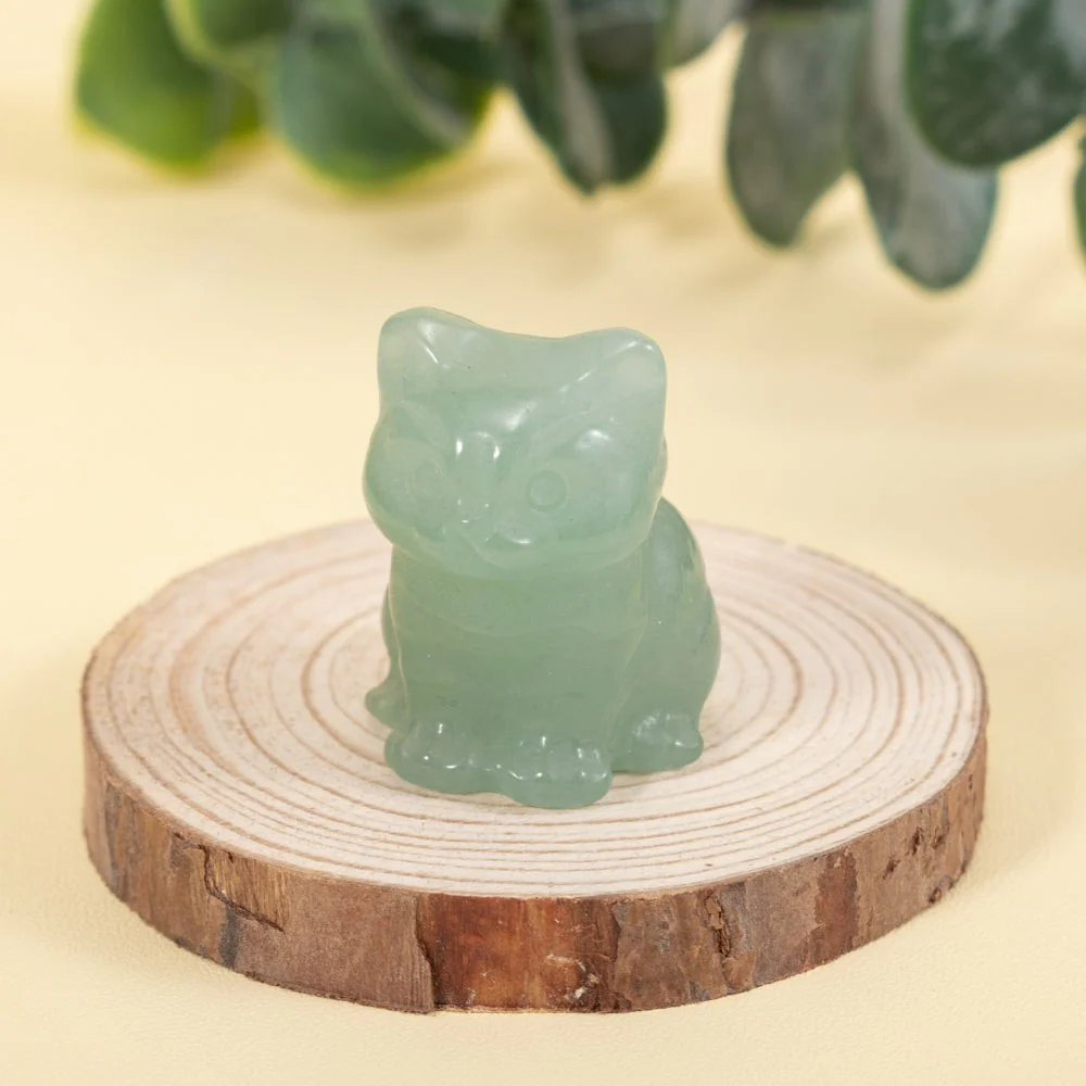 Cute Kitten Gemstone Figurine - Image 16