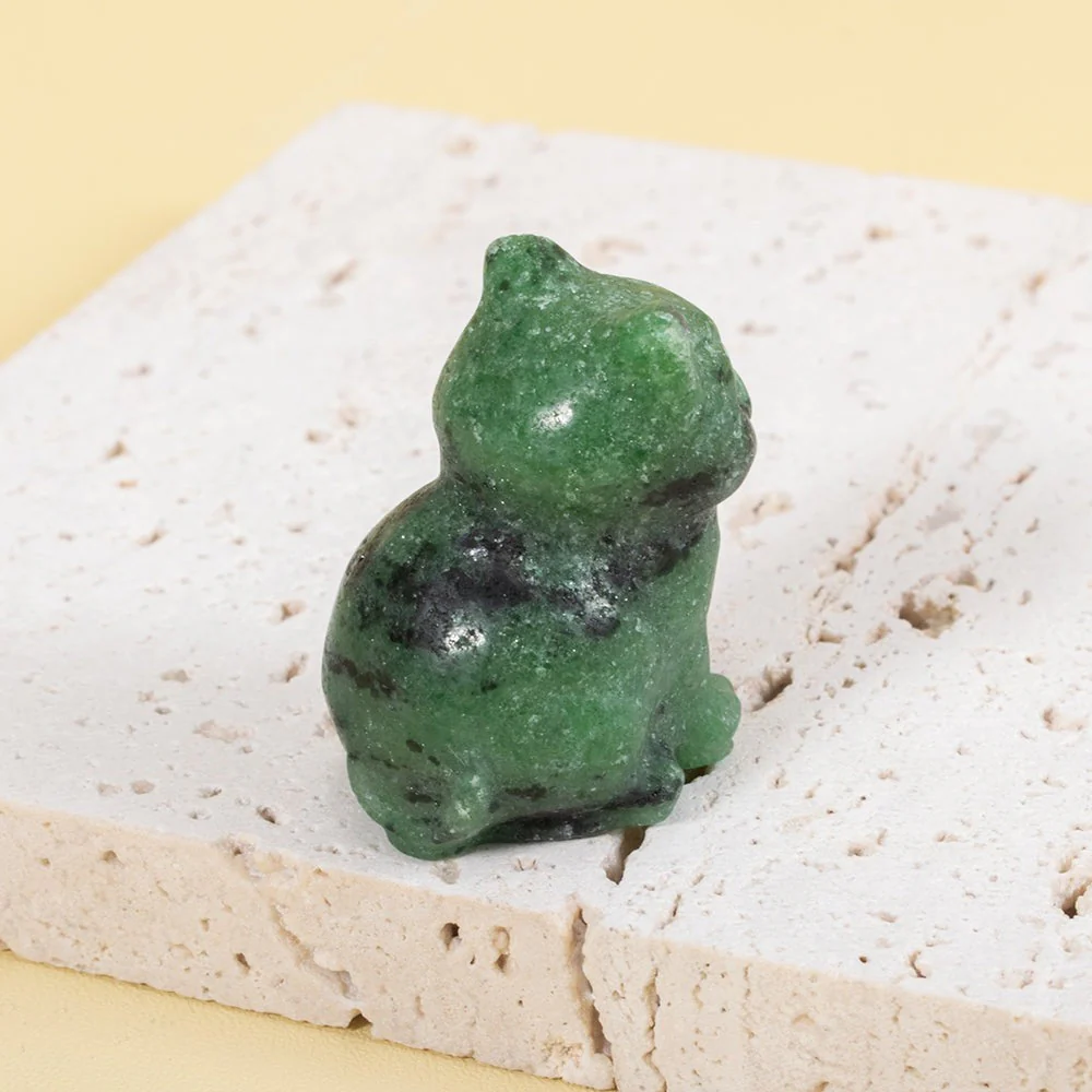 Cute Kitten Gemstone Figurine - Image 5