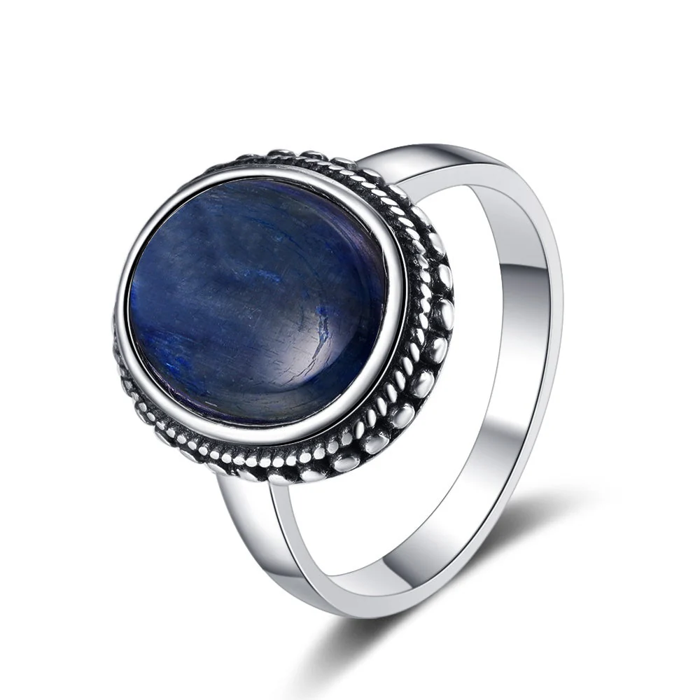 Deep Blue Lapis Lazuli Ring - Image 6