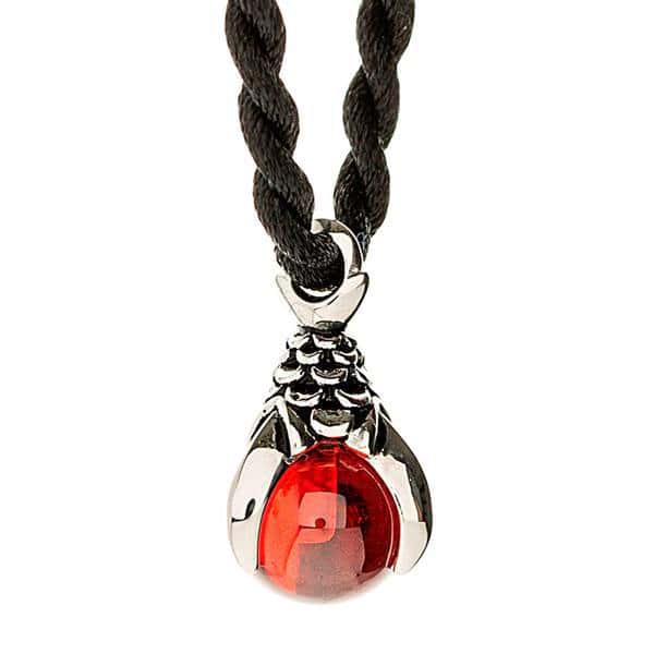 Dragon Claw Garnet Necklace - Image 4