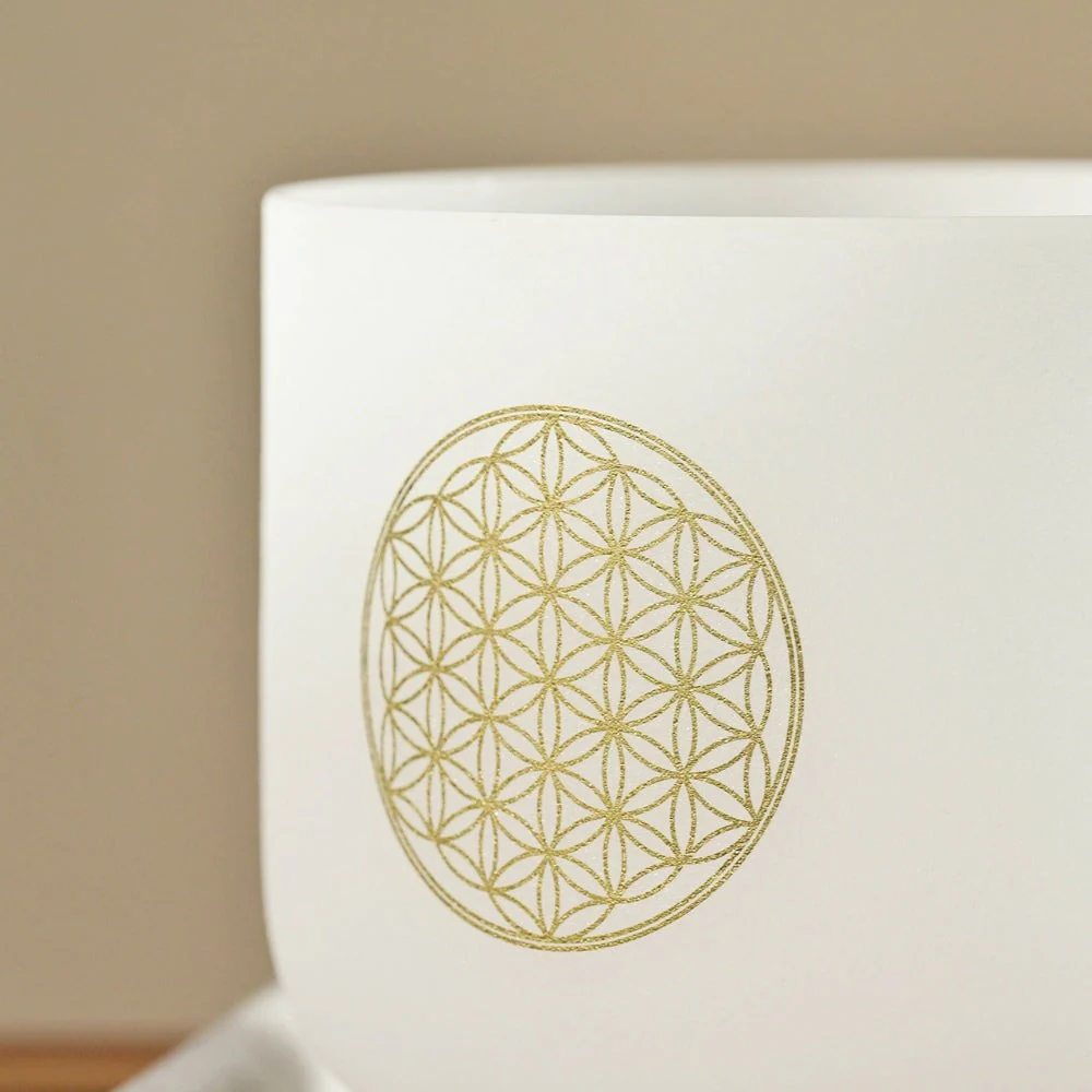 Flower of Life Crystal Singing Bowl - Image 4