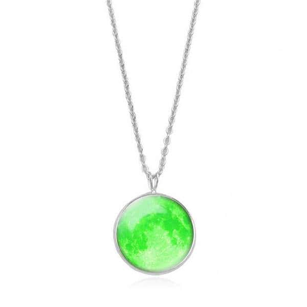 Glowing Full Moon Necklace - Image 7