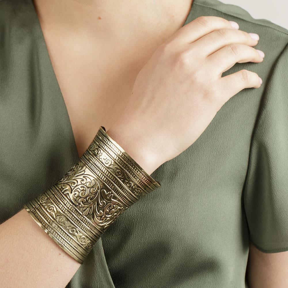 Goddess Armor Cuff Bracelet - Image 3