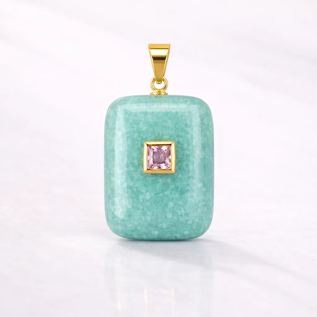 Gold‑Plated Crystal Chakra Pendant — Natural Stone Energy Jewelry - Image 8