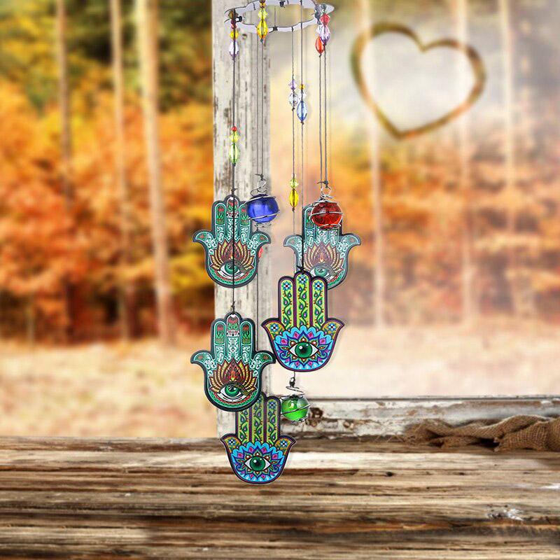 Hamsa Wind Chime