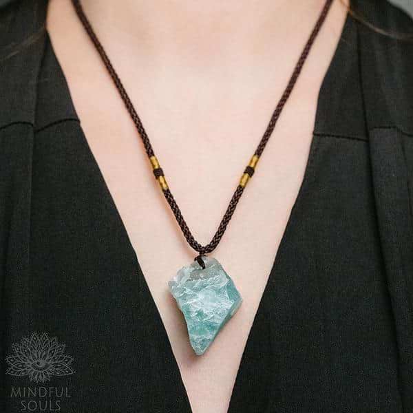 Summer Daze Raw Fluorite Necklace - Image 5