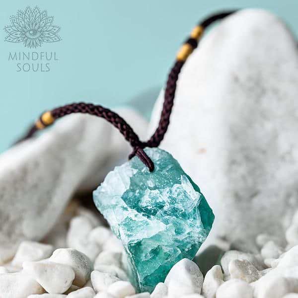 Summer Daze Raw Fluorite Necklace - Image 6