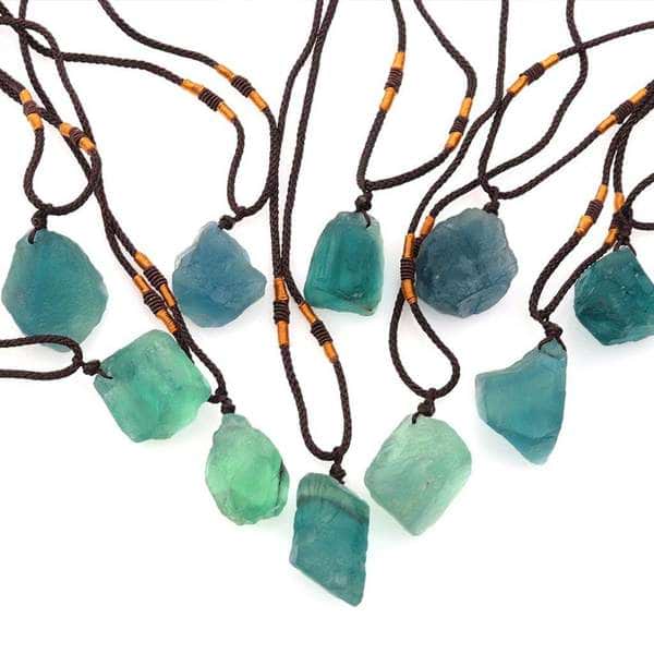 Summer Daze Raw Fluorite Necklace - Image 7