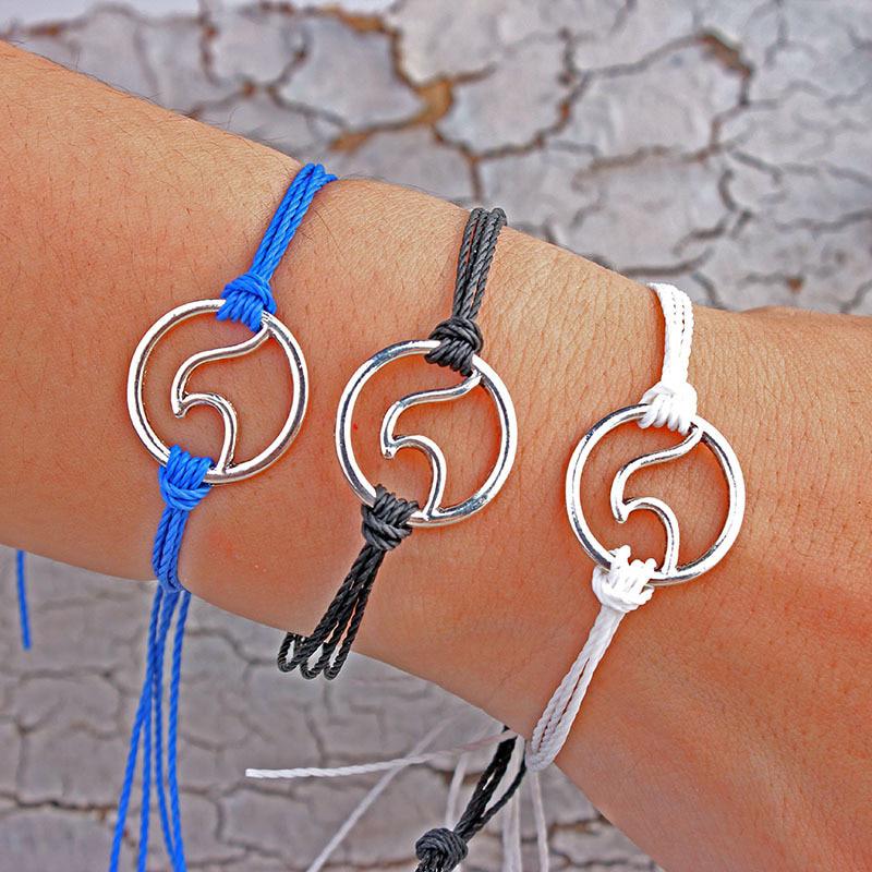 Handmade Ocean Wave Bracelet - Image 5