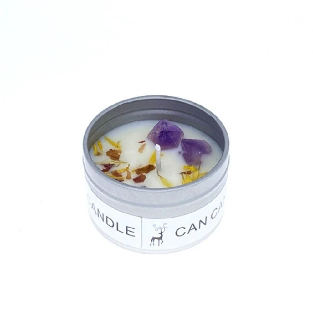 Handmade Scented Crystal Candle - Image 3