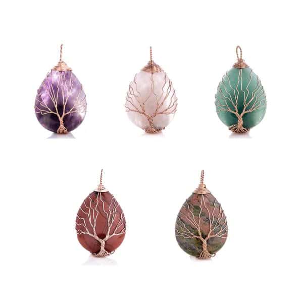 Handmade Tree Of Life Wishes Necklace - Image 6