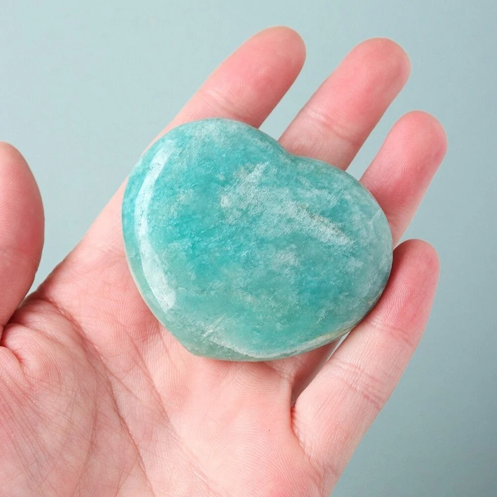 Heart Amazonite Stone - Image 2