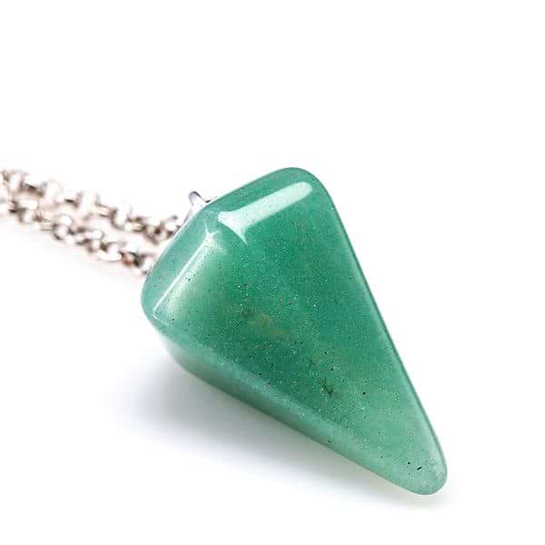 Hexagon Crystal Pendulum Necklace - Image 11