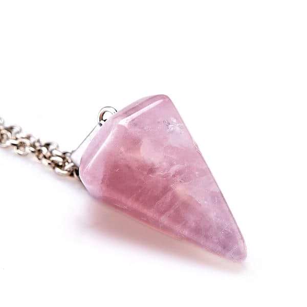 Hexagon Crystal Pendulum Necklace - Image 12